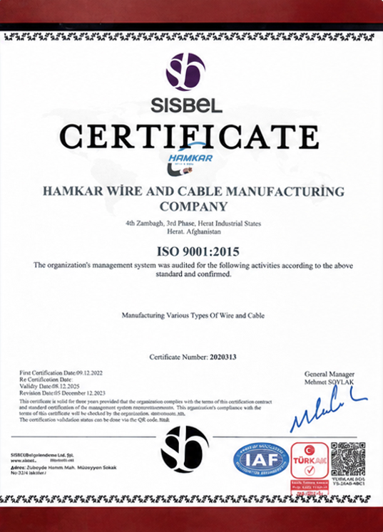 KEMA Type Test Certificate